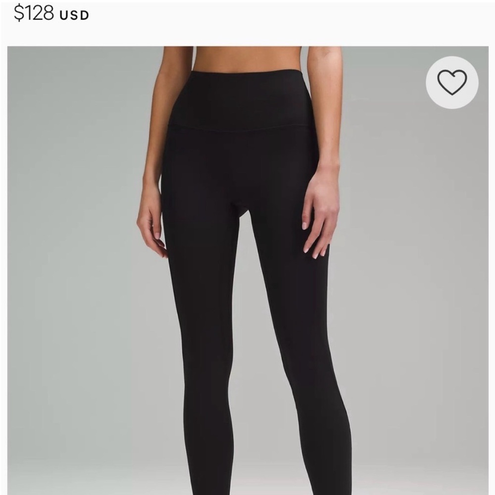 Lululemon Black Align high-rise with pockets